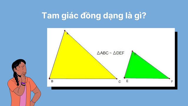 Mách bạn các trường hợp tam giác đồng dạng chi tiết nhất 